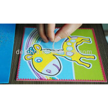 cartoon sand art for children